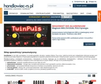 Handlowiec-RS.pl(Sklep spawalniczy i pneumatyczny) Screenshot
