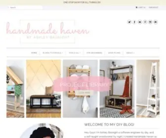 Handmade-Haven.com(DIY and Design Blog) Screenshot
