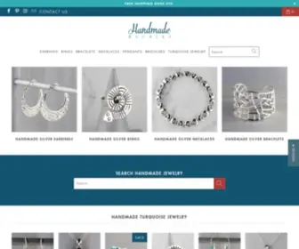 Handmadebaubles.com(Handmade Silver Jewelry) Screenshot