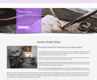 Handmadejewelrytips.com(Handmade Jewelry Ideas) Screenshot