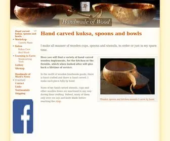 Handmadeofwood.com(Handmade of Wood) Screenshot