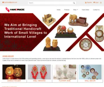 Handmadeonline.in(Hand Made) Screenshot