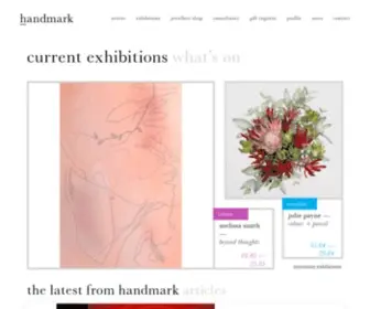 Handmark.com.au(More than just a gallery) Screenshot