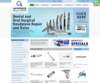 Handpiecesolutions.com(Dental Handpiece Repair Solutions) Screenshot