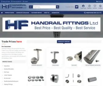 Handrailfittings.co.nz(Handrail Fittings Ltd) Screenshot
