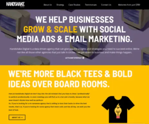 Handshakedigital.com(Handshakedigital) Screenshot