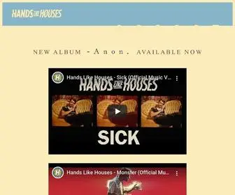 Handslikehouses.net(Hands Like Houses) Screenshot