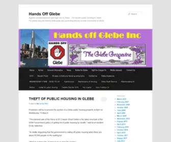 Handsoffglebe.org(Hands Off Glebe) Screenshot