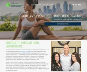 Handsofgoldchiropractic.com(Chiropractor in Bay Ridge) Screenshot