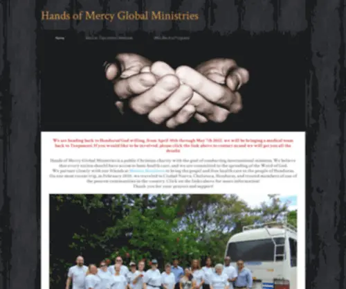 Handsofmercyglobal.org(Hands of Mercy Global Ministries) Screenshot