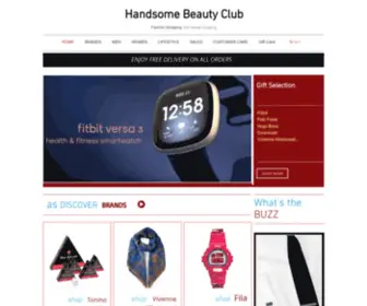 Handsomebeauty.com(Handsome Beauty Club) Screenshot