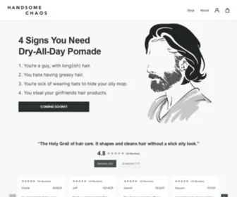 Handsomechaos.com(Handsome Chaos) Screenshot