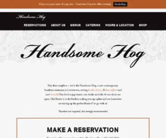 Handsomehog.com(Handsome Hog) Screenshot