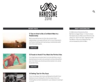 Handsomezone.com(Handsomezone) Screenshot