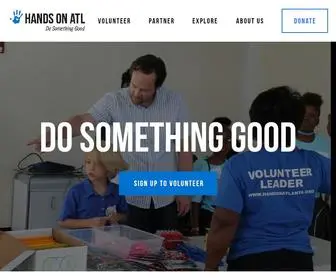 Handsonatlanta.org(Hands On Atlanta) Screenshot