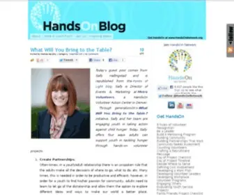 Handsonblog.org(Volunteer) Screenshot