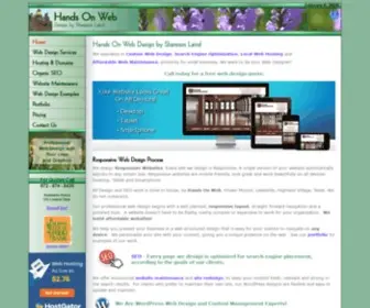 Handsonweb.info(Custom Web Designer Flower Mound SEO) Screenshot