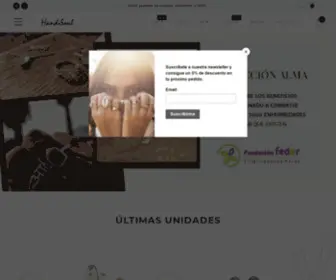 Handsoulbcn.com(Joyas Online Hand Soul Complements Bcn) Screenshot