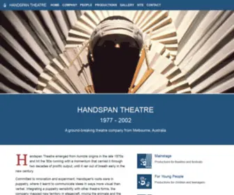 Handspantheatre.com.au(HandspanTheatre Home) Screenshot