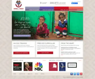 Handstohearts.org(Hands to Hearts International) Screenshot