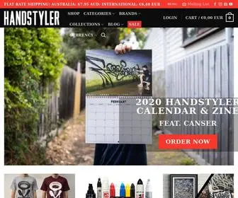Handstyler.com(Handstyler) Screenshot