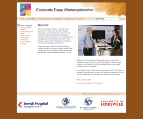 Handtransplant.com(Handtransplant) Screenshot