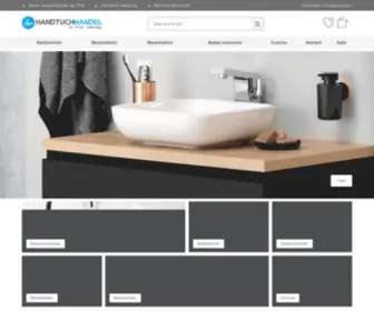 Handtuchhandel.de(Alles was das Bad begehrt) Screenshot