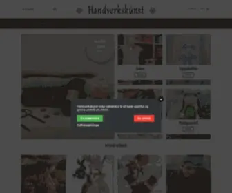 Handverkskunst.is(Handverkskúnst) Screenshot
