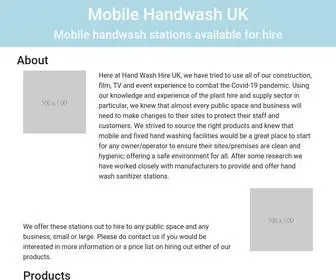 Handwashhireuk.co.uk(Handwash Hire UK) Screenshot