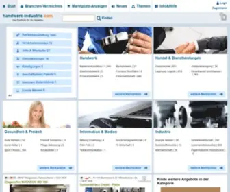Handwerk-Industrie.com(Die Plattform für Ihr Gewerbe) Screenshot