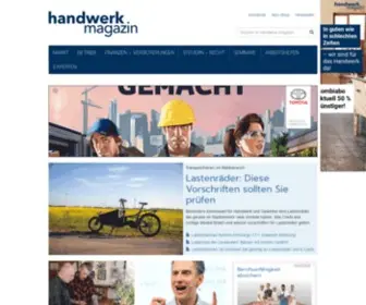 Handwerk-Info.de(Handwerk magazin) Screenshot