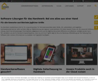 Handwerk-SYstemhaus.de(IT-Lösungen für Handwerksbetriebe) Screenshot