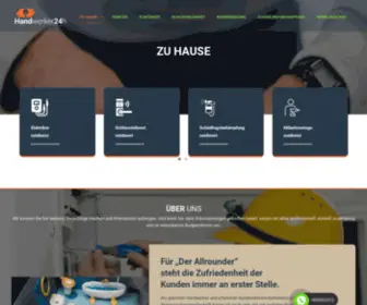 Handwerker24H.ch(Handwerker Notdienst in der Schweiz) Screenshot