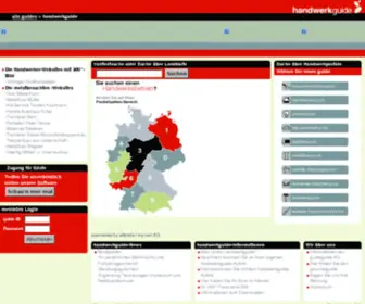 Handwerkguide.com(Handwerkbetrieb) Screenshot