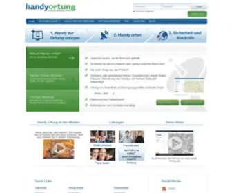 Handy-Ortung.org(Handy Ortung) Screenshot