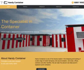 Handy.com.sg(Container Company) Screenshot