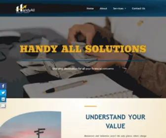 Handyallsolutions.com(One stop for all your financial concerns) Screenshot