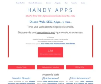 Handyapps.es(Diseño Web y más) Screenshot