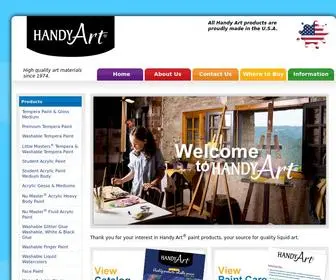 Handyart.com(Handy Art) Screenshot