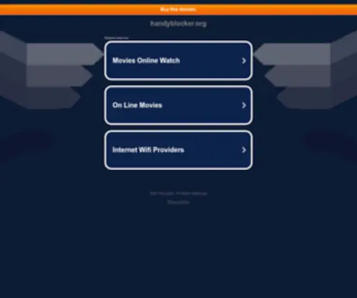 Handyblocker.org(HandyBlocker) Screenshot