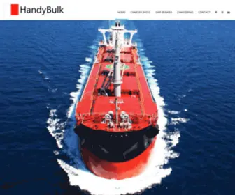 Handybulk.com(Bulk Carriers) Screenshot