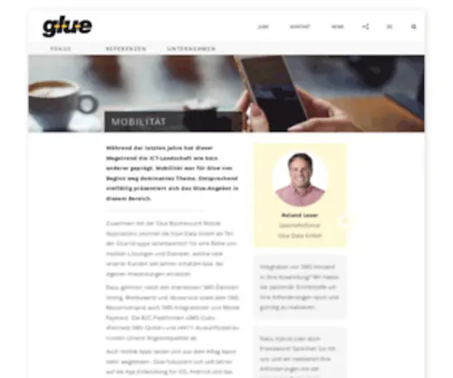 Handybutler.ch(Glue Software Engineering AG Mobilität) Screenshot