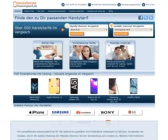 Handyflatrate-Preisvergleich.de(Smartphone Tarife) Screenshot