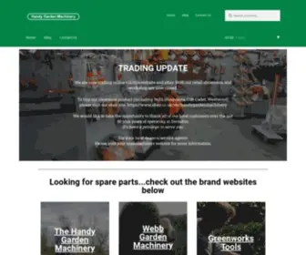 Handygardenmachineryltd.co.uk(Sales, Services & Spare Parts) Screenshot