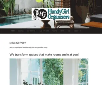 Handygirl.com(HandyGirl Organizers) Screenshot