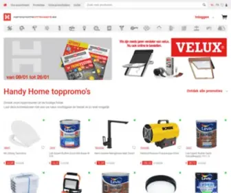 Handyhomeottevaere.be(Homepage Handy Home Ottevaere) Screenshot