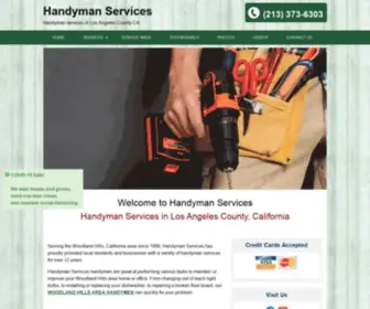 Handyman-Services-CA.com(Handyman Services) Screenshot