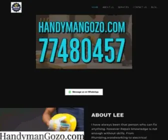 Handymangozo.com(Handyman Gozo) Screenshot