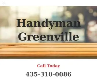 Handymangreenville.com(Handymangreenville) Screenshot