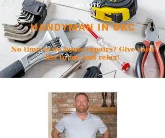 Handymaninokc.com(MY SITE) Screenshot